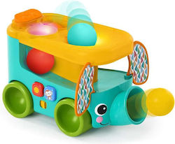 Bright Starts Παιχνίδι Pop & Roll Safari Bus Ball Play