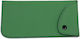 Hard Eyeglass Case with Magnetic Closure Green