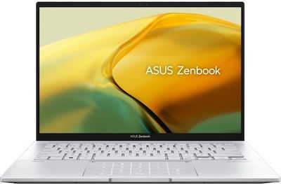 Asus Zenbook 14 UX3402VA-KP768W 14" IPS (i7-13700H/16GB/1TB SSD/W11 Home) Foggy Silver (GR Keyboard)