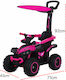 Homeone Pig Baby Walker Car Ride On with Handle...