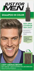 Just For Men Temporary Hair Dye H30 Light Medium Brown 66ml