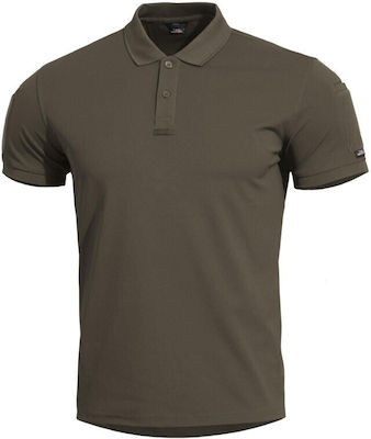 Pentagon Polo Blouse in Khaki color