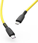 XO Q246a USB-C zu Lightning Kabel 27W Gelb 1m (XO-NB246A-YL)