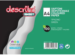 Describo Druckpapier A4 160gr/m² 1x100 Blätter Grün