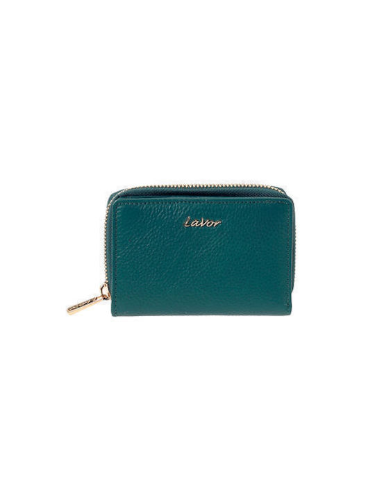 Lavor Small Leather Women's Wallet with RFID Tu...