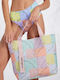 Noidinotte Fabric Beach Bag Multicolour