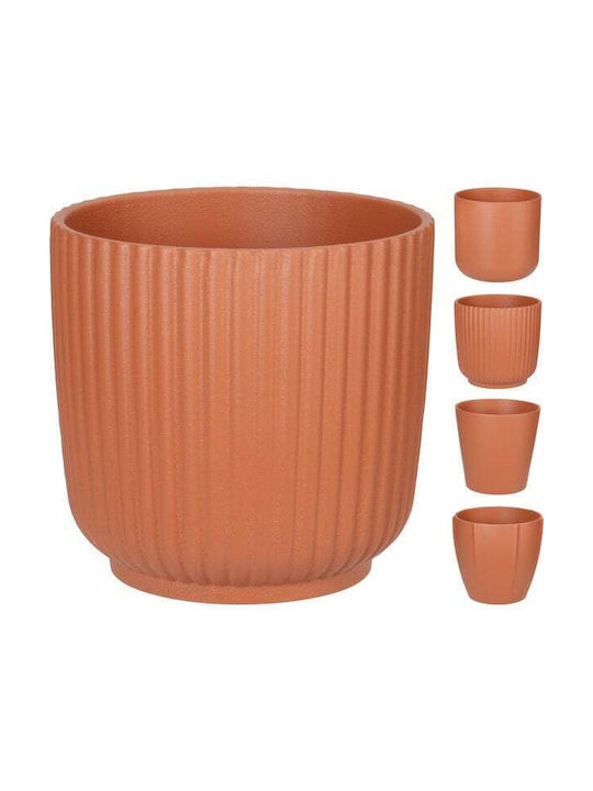Koopman Plant Pot Ceramic Brown
