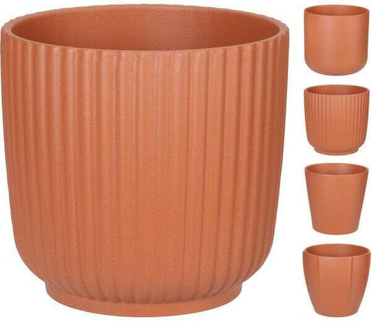 Koopman Ghiveci Ceramică Maro 13.5x13.5εκ.