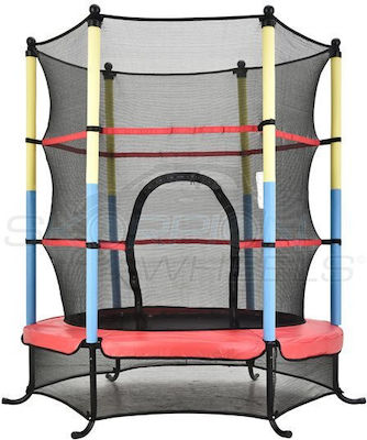 Skorpion Wheels 52855 Trampolin Draußen Durchmesser 140cm mit Netz