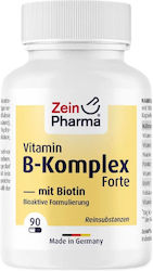 Zein Pharma Витаминен комплекс B-комплекс Форте 90 капсули Zein Pharma Витаминен комплекс B-комплекс Форте 90 капсули