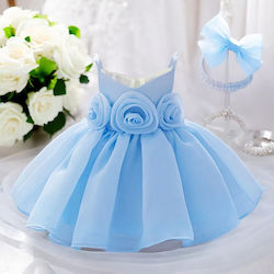 TakTakBaby Light Blue Baptism Dress