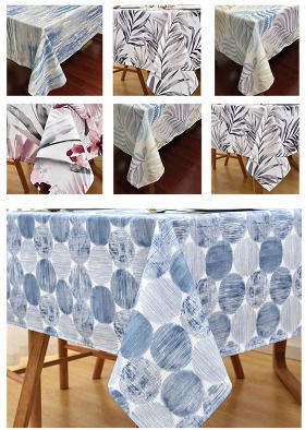 TnS Tischtuch Fleckabweisend 140x140cm (Verschiedene Designs)