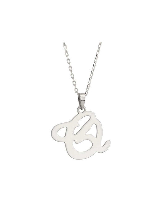 Goldsmith Necklace Monogram from Silver