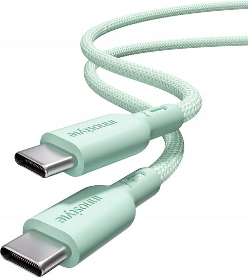 Innostyle USB 2.0 Cable USB-C male - USB-C 240W PD Πράσινο 2m ICC240GN