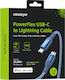 Innostyle USB-C zu Lightning Kabel Schwarz 2m (ICL150ALBLU)