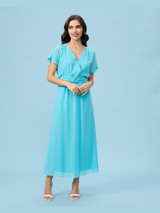 Passager Maxi Rochie Turcoaz