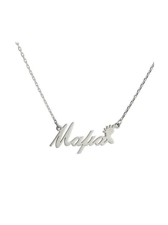 Goldsmith Necklace Mum from Silver