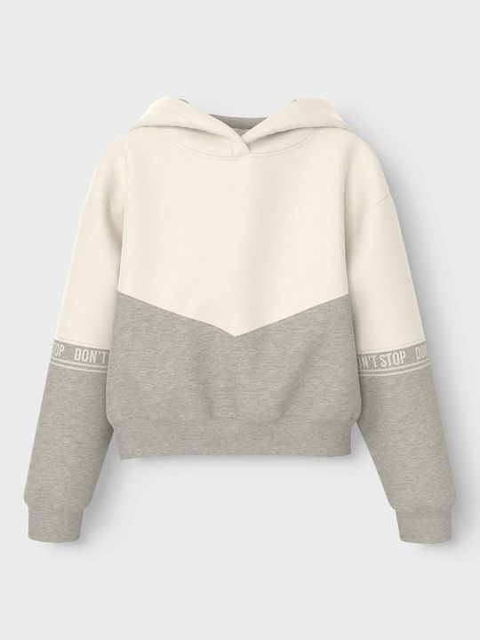 Name It Kinder Sweatshirt mit Kapuze Gray