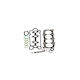 Set garnituri motor Fiat Punto 188 1.2 60 188.030 050 130 150 230 250 1999 Prezent