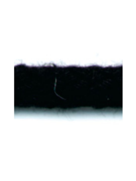 Shoeboys Cord Laces Black 100cm Κορδόνια Στρόγγυλα Χοντρά Πλεκτά 100 Εκατοστά Μαύρο 100% Βαμβάκι Δεν Λύνονται