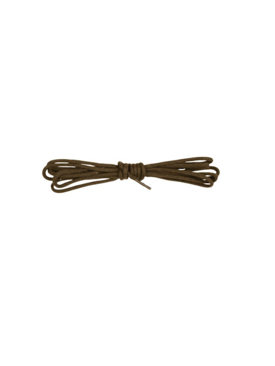 Bergal Round Laces Thin Dark Brown 120 Cm Λεπτα Στρογγυλα Κορδονια Χρωμα Σκουρο Καφε 120 Εκατοστα