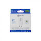 Prio Charger Without Cable GaN with USB-A Port and USB-C Port 35W Power Delivery Whites (ORI.001.30.011)
