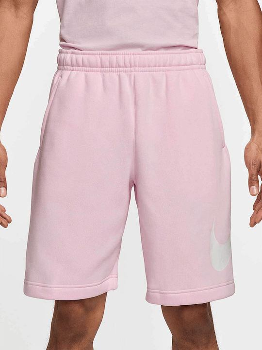 Nike Αθλητική Ανδρική Βερμούδα Ροζ