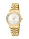 Just Cavalli Glam Γυναικείο Ρολόι 32mm Μπαταρίας με Χρυσό Μεταλλικό Μπρασελέ