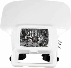 UFO Καπάκι Φαναριού Μοτοσυκλέτας για Honda XR Λευκό UFO Καπάκι Φαναριού Μοτοσυκλέτας για Honda XR Λευκό