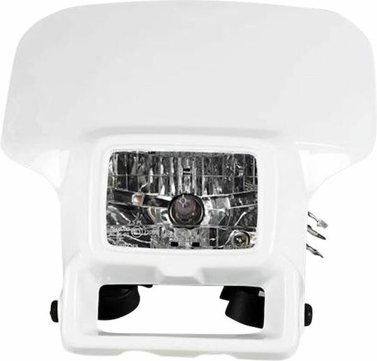 UFO Καπάκι Φαναριού Μοτοσυκλέτας για Honda XR Λευκό
