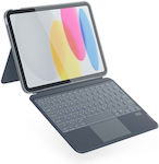 Epico Keyboard Case Apple Ipad 10.2" Qwerty Gray