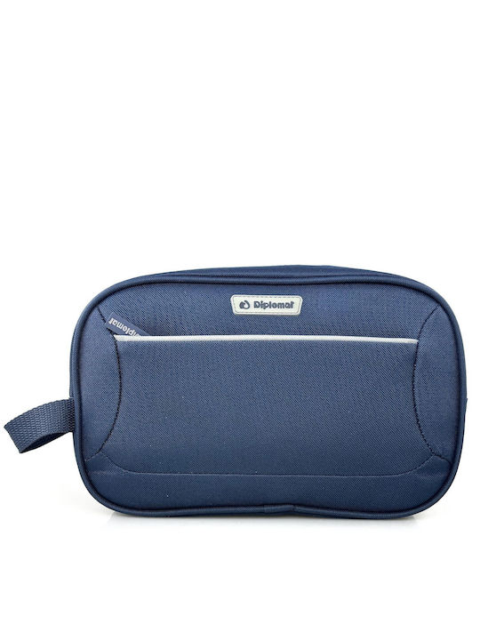 Diplomat Herren Necessaire in Blau Farbe 29cm