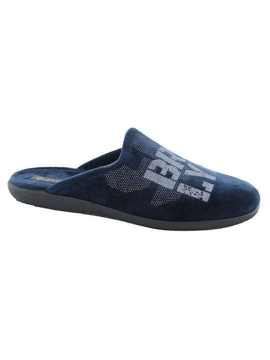 FAME Men's Slipper Blue