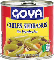 Goya Whole Serano Peppers 312gr