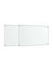 vidaXL Rectangular Back Made of Glass in Transparent Color 70x50cm 3315790 2 Pieces