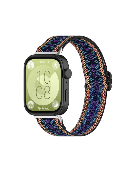 Λουράκι Υφασμάτινο Πολύχρωμο (Huawei Watch Fit 3)