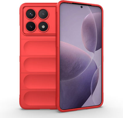 Techsuit Magic Back Cover Red (Poco F6 Pro)