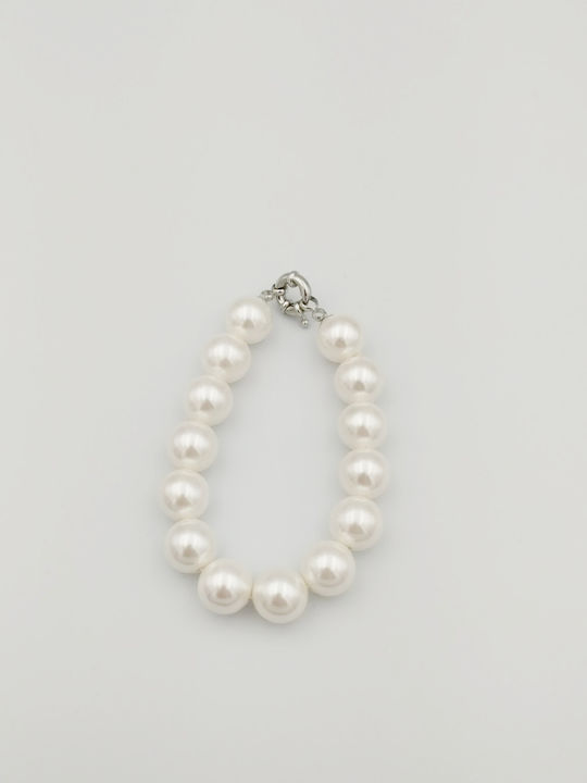 Sh501 Bead Bracelet Porcelain Pearl