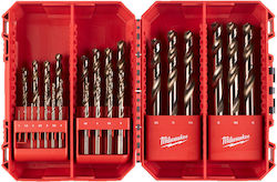 Milwaukee Set 25 Burghie cu Diamant Cobalțiu cu Tija SDS Plus pentru Metal