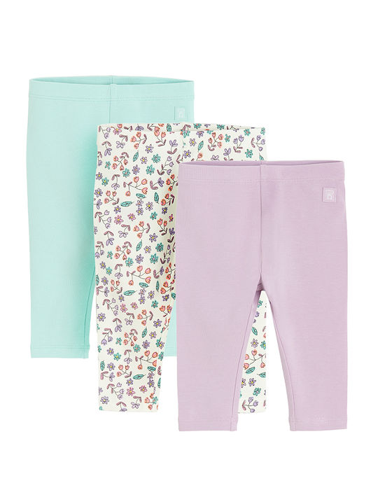 Cool Club Set of Kids Long Leggings Multicolour