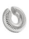 Theodora's Jewellery Einzelner Ohrring Cuff aus Stahl