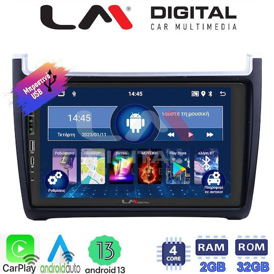 LM Digital Car Audio System for Volkswagen Polo Caddy 2014 2017 Bluetooth USB Wi-Fi GPS Apple CarPlay Android Auto
