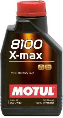 Motul 8100 X-Max Синтетичен Масло за Автомобили 0W-40 1лт