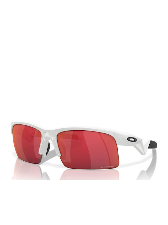 Oakley Αθλητικά Παιδικά Γυαλιά Ηλίου Λευκά για ...