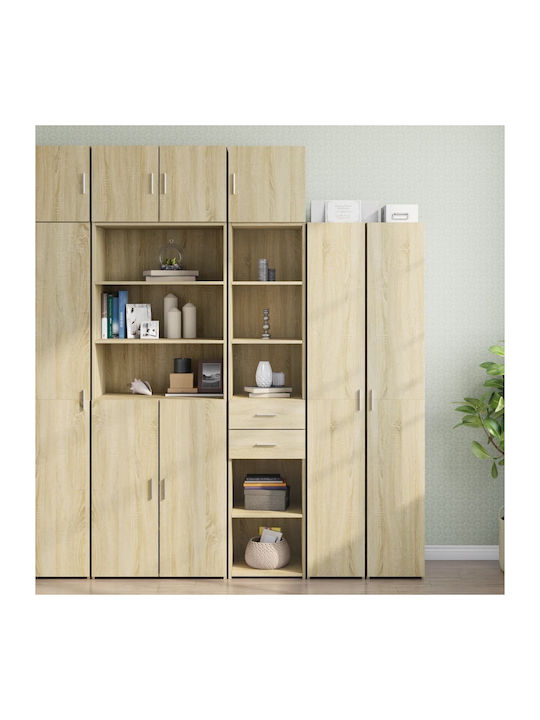 Βιβλιοθήκη Καφέ 40x42.5x225εκ.