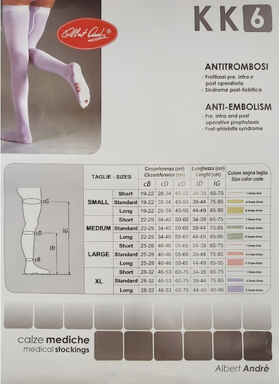 Laboratori Piazza Scurt Șosete Vițel înalt 18-24 mmHg