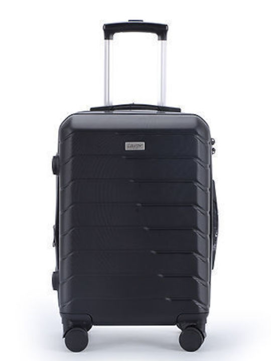 Lavor Cabin Travel Suitcase Hard Black with 4 W...