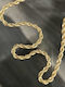 Goldsmith Chain Neck Spiral made of Steel Gold-plated Length 22cm