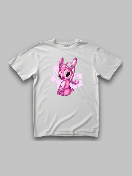 Kids Top White Stitch Stitch