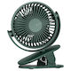 JisuLife Office/Home Clip-On Fan Green Fa29a